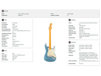 Fender Ultra Luxe 60s Strat MN IBM Fender Ultra Luxe 60s Strat MN IBM